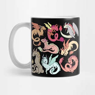 Cute cartoon dragons Mug